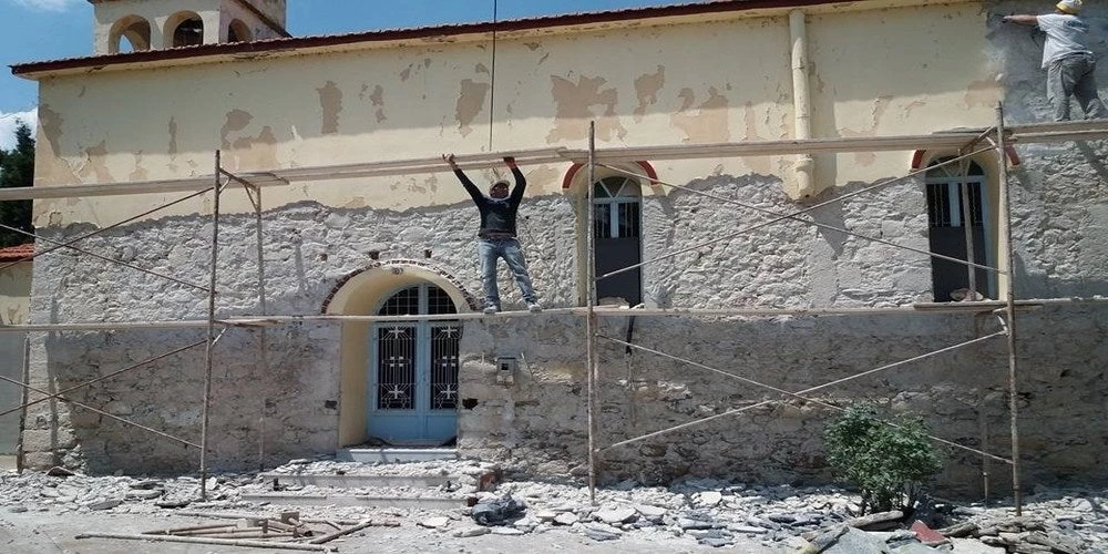 Αλλάζει εξωτερική όψη η εκκλησία της ακριτικής Μηλιάς στα ελληνοβουλγαρικά σύνορα (Εικόνες)